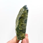 Botryoidal Prehnite Epidote Crystal Tower