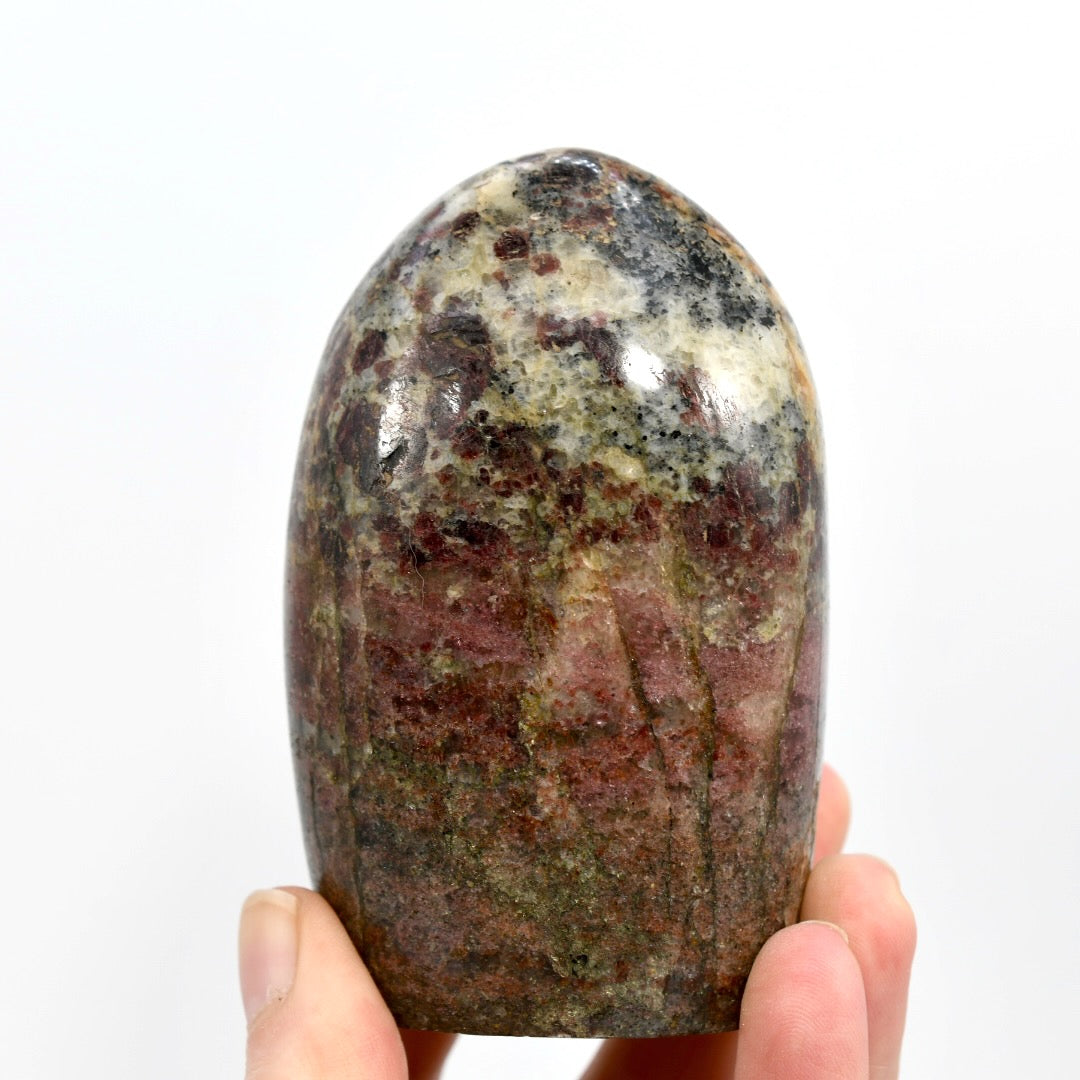 Garnet Crystal Freeform Tower