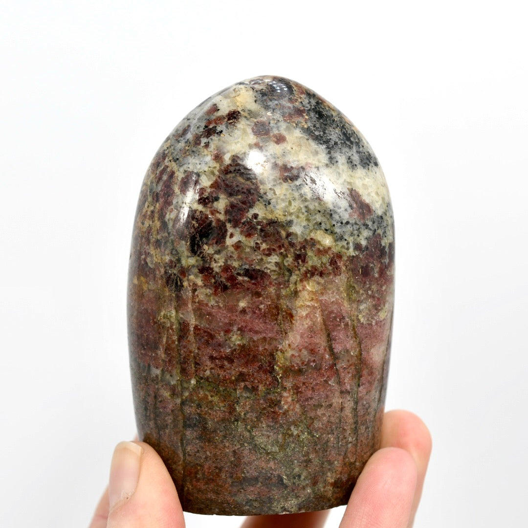 Garnet Crystal Freeform Tower