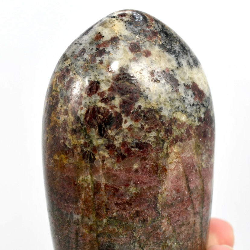 Garnet Crystal Freeform Tower