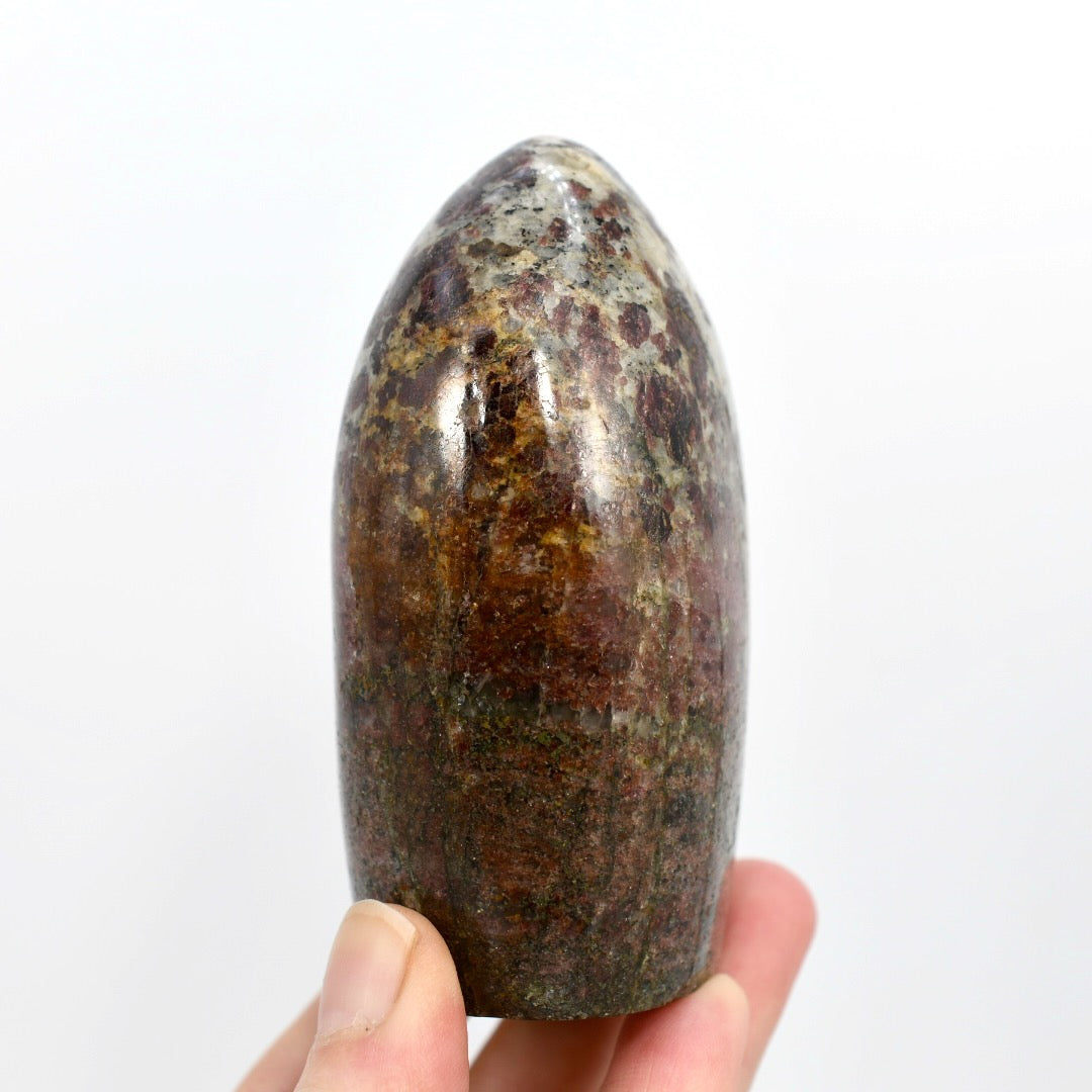 Garnet Crystal Freeform Tower