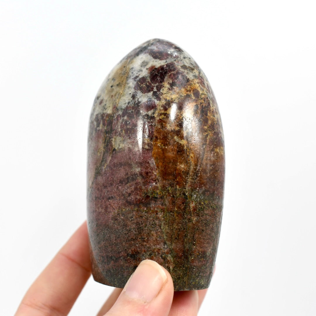 Garnet Crystal Freeform Tower