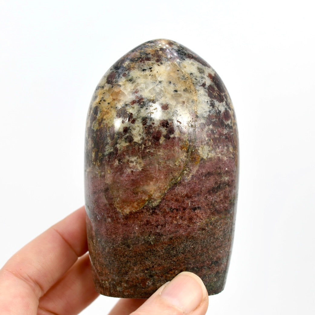 Garnet Crystal Freeform Tower