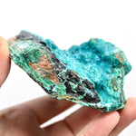 Raw Silica Chrysocolla x Malachite Crystal