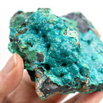 Raw Silica Chrysocolla x Malachite Crystal