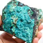 Raw Silica Chrysocolla x Malachite Crystal