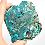 Raw Silica Chrysocolla x Malachite Crystal