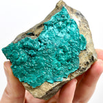 Botryoidal Chrysocolla x Malachite Crystal