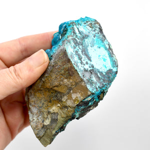 Botryoidal Chrysocolla Malachite Crystal