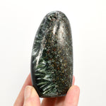 Seraphinite Crystal Freeform Tower