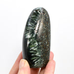 Seraphinite Crystal Freeform Tower