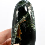 Seraphinite Crystal Freeform Tower