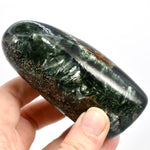 Seraphinite Crystal Freeform Tower
