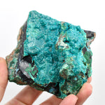 Raw Silica Chrysocolla x Malachite Crystal