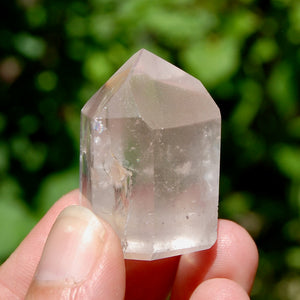 Dow Channeler Pink Lithium Quartz Crystal Tower, Brazil