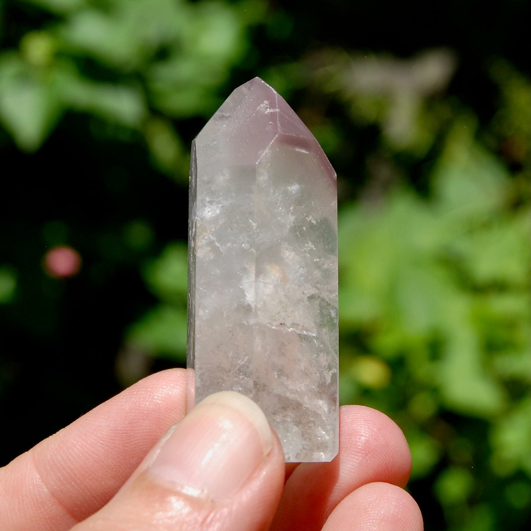 Dow Channeler Purple Lithium Quartz Crystal Tower, Brazil