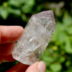 Dow Channeler Purple Lithium Quartz Crystal Tower, Brazil