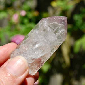 Dow Channeler Purple Lithium Quartz Crystal Tower, Brazil