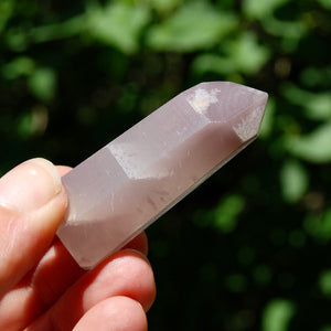 Purple Pink Lithium Quartz Crystal Tower, Brazil