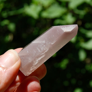 Purple Pink Lithium Quartz Crystal Tower, Brazil