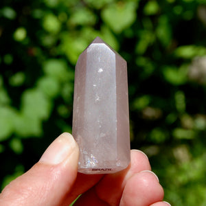 Purple Pink Lithium Quartz Crystal Tower, Brazil