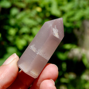 Purple Pink Lithium Quartz Crystal Tower, Brazil