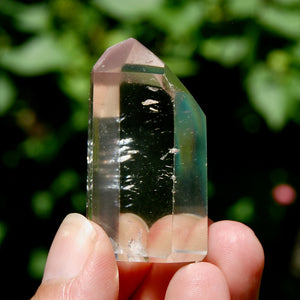 Pink Lithium Quartz Crystal Tower, Brazil