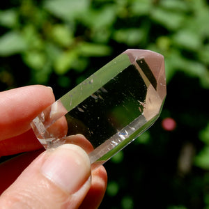 Pink Lithium Quartz Crystal Tower, Brazil