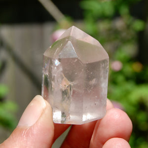 Dow Channeler Pink Lithium Quartz Crystal Tower, Brazil