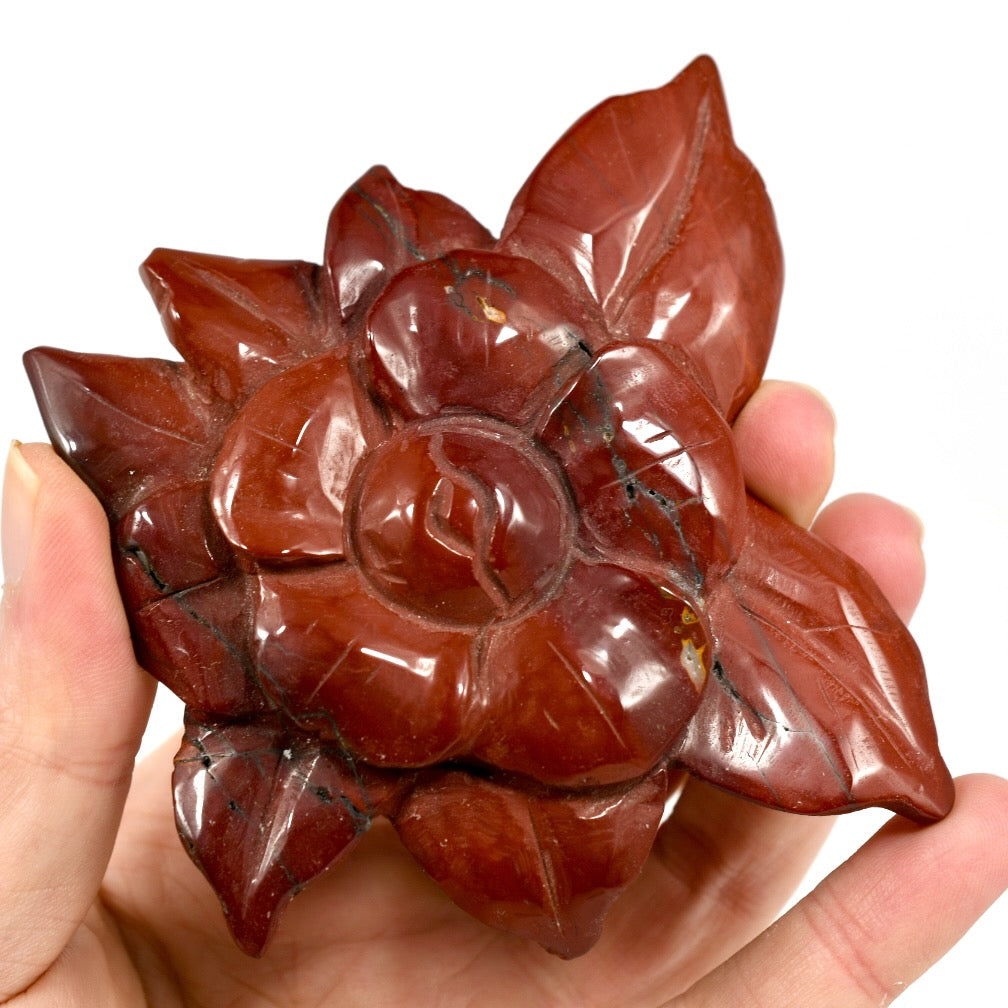 Mookaite Crystal Flower