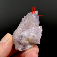 Load image into Gallery viewer, Isis Face Trigonic Record Keeper Amethyst Spirit Quartz Crystal Cluster
