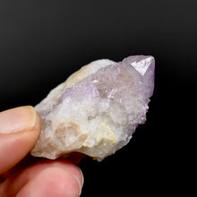 Load image into Gallery viewer, Trigonic Record Keeper Amethyst Spirit Quartz Crystal Cluster
