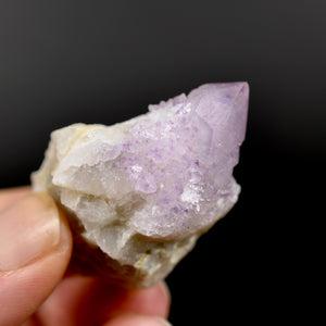 Trigonic Record Keeper Amethyst Spirit Quartz Crystal Cluster