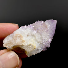 Load image into Gallery viewer, Trigonic Record Keeper Amethyst Spirit Quartz Crystal Cluster
