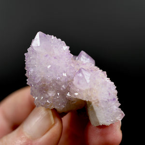 Trigonic Record Keeper Amethyst Spirit Quartz Crystal Cluster, South Africa