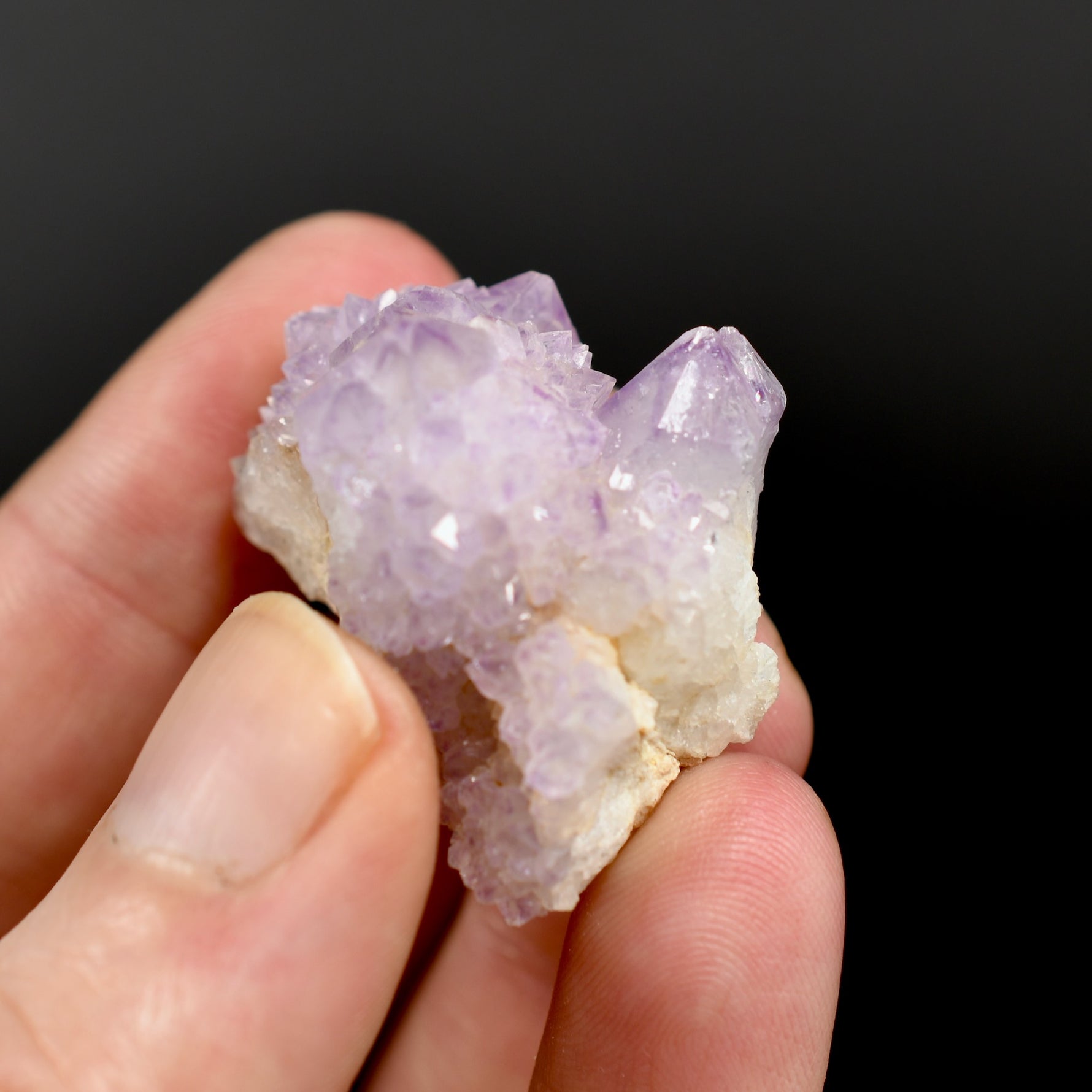 Tantric Twin Amethyst Spirit Quartz Crystal Cluster