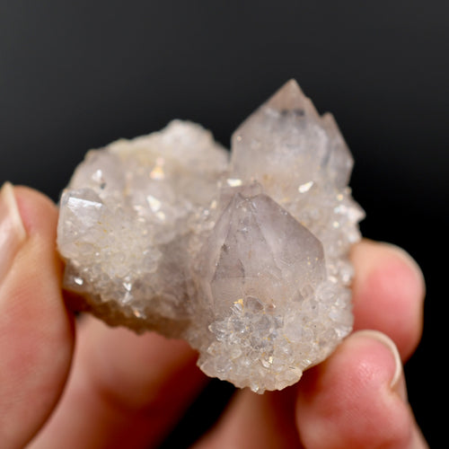 Tantric Twin Amethyst Spirit Quartz Crystal Cluster