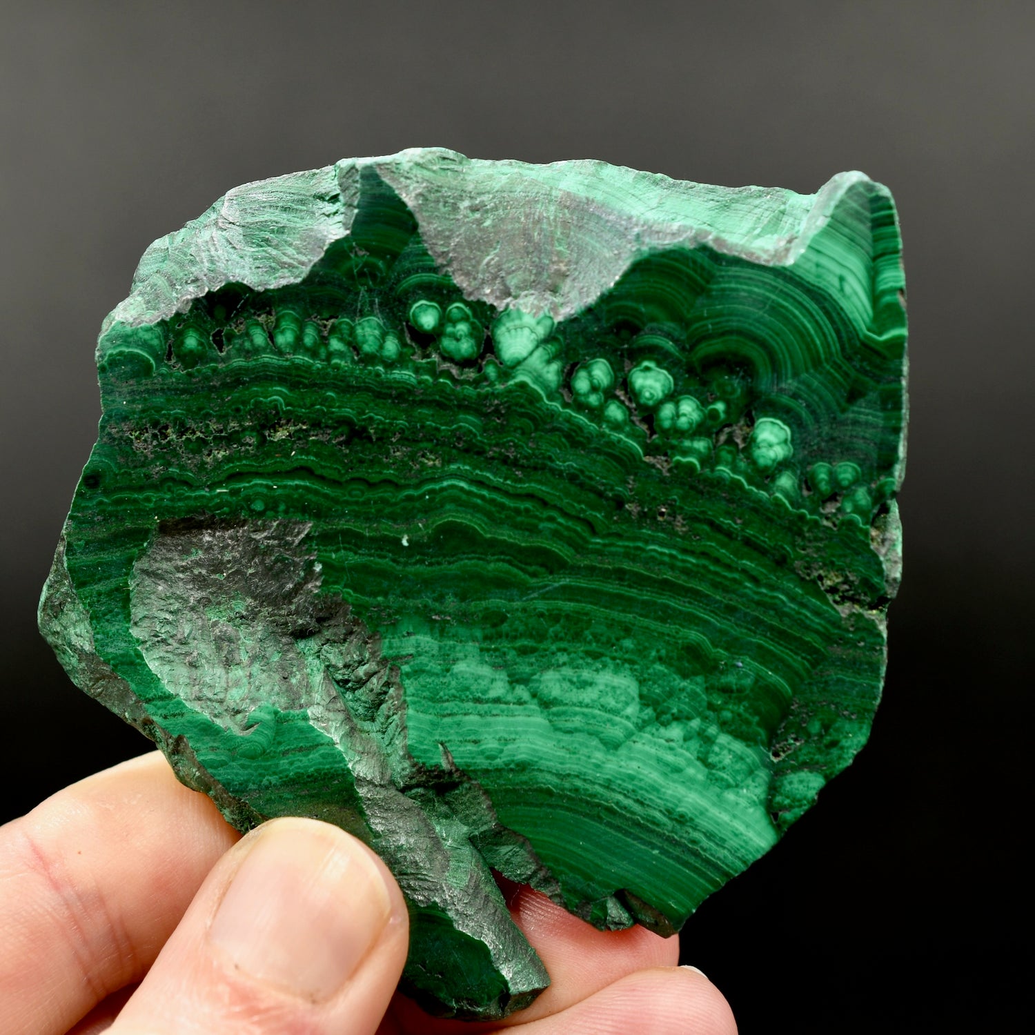 Natural AAA Malachite Crystal Slab