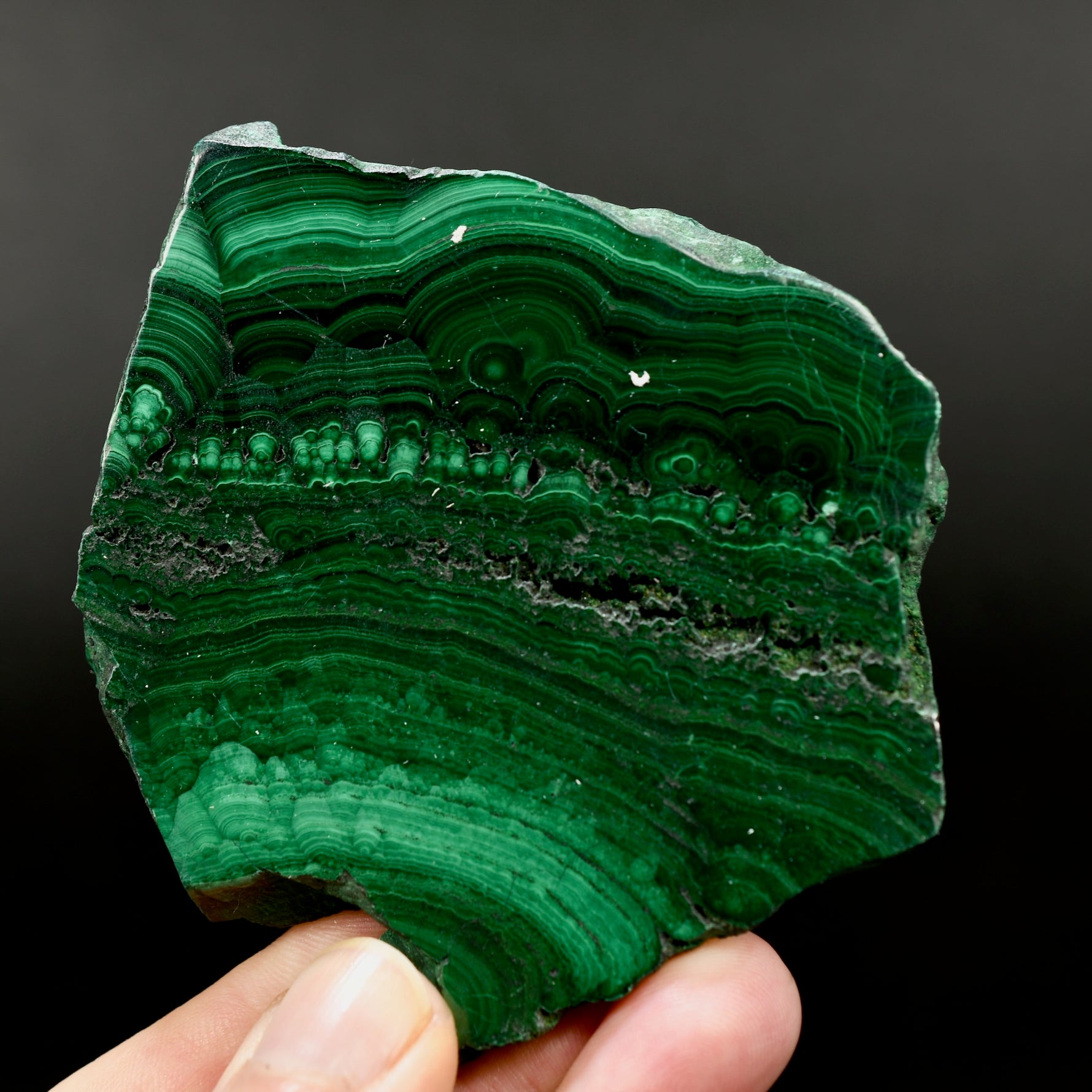 Natural AAA Malachite Crystal Slab