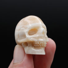 Load image into Gallery viewer, Mini Onyx Carved Crystal Skull
