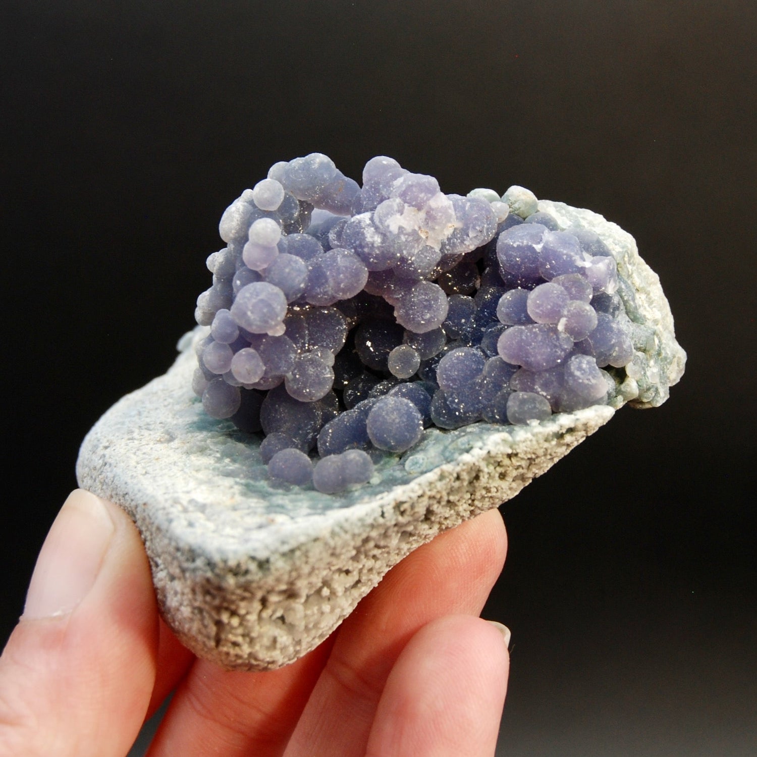 Grape Agate Crystal Freeform