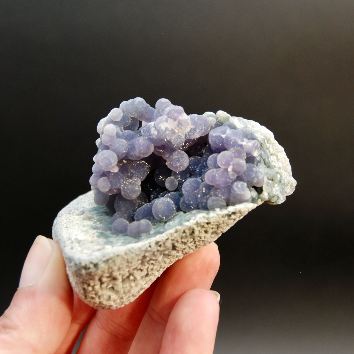 Grape Agate Crystal Freeform