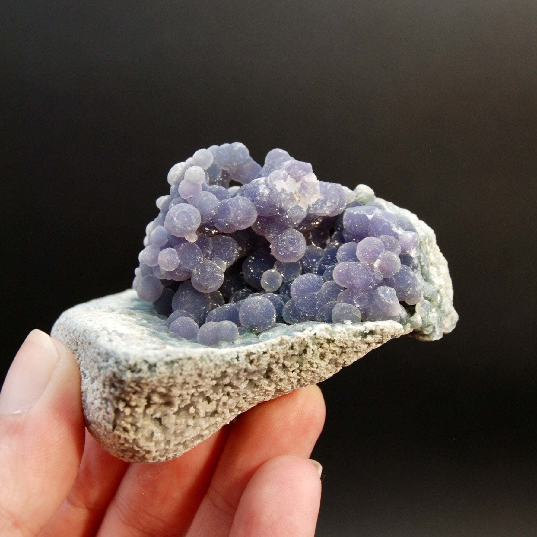 Grape Agate Crystal Freeform
