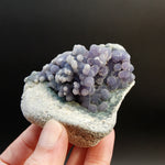 Grape Agate Crystal Freeform