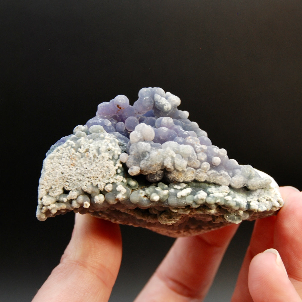Grape Agate Crystal Freeform
