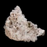 XL Pink Faden Quartz x Lemurian Crystal Cluster