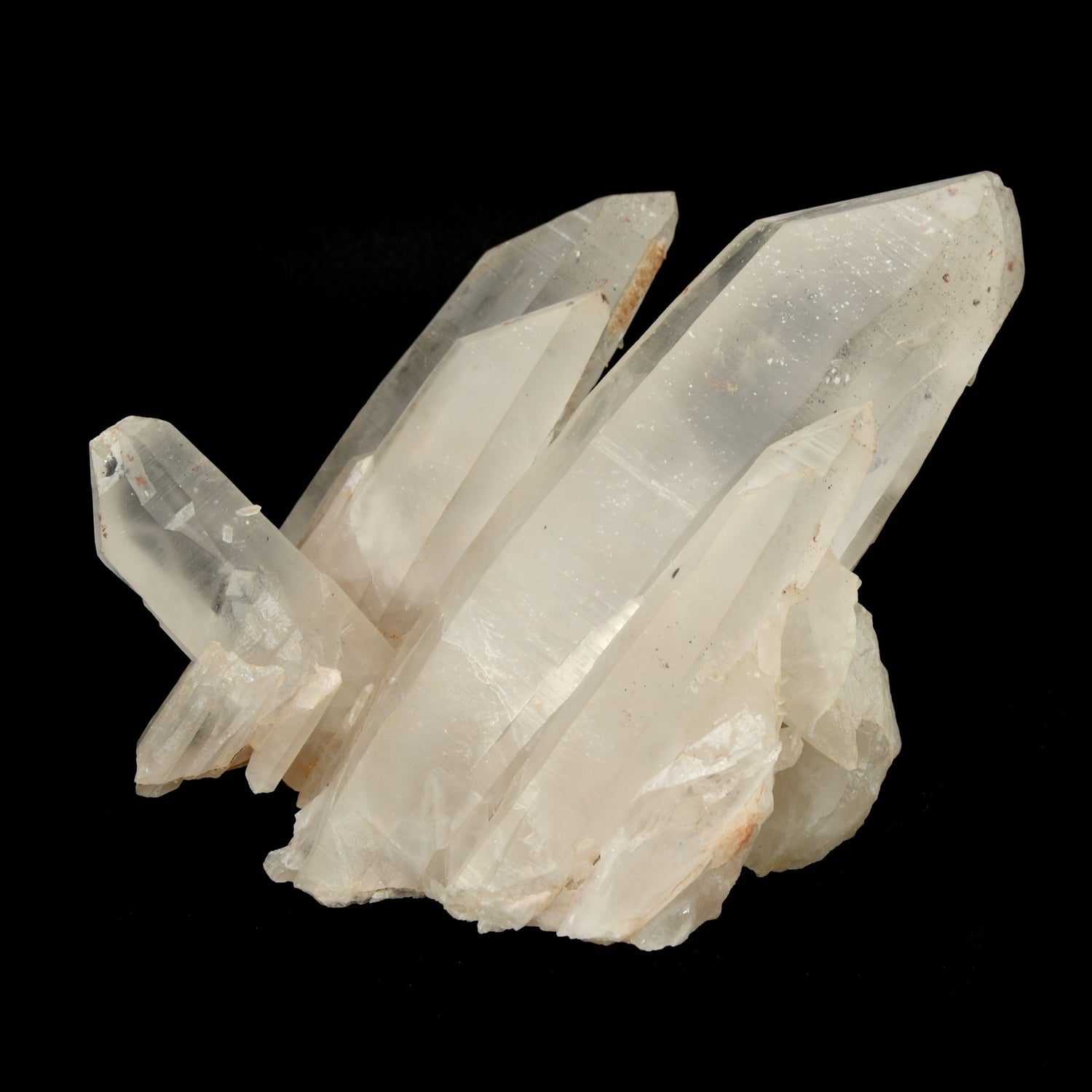HUGE Tantric Twin Triplet Channeler Lemurian Seed Quartz Crystal Cluster Bridge Cross Penetrator Isis Face, Brazil