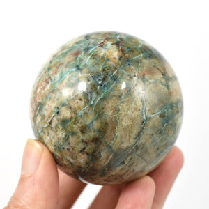 Large Chrysocolla Crystal Sphere