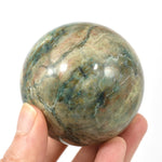 Large Chrysocolla Crystal Sphere