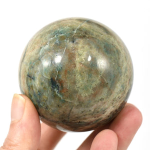 Large Chrysocolla Crystal Sphere